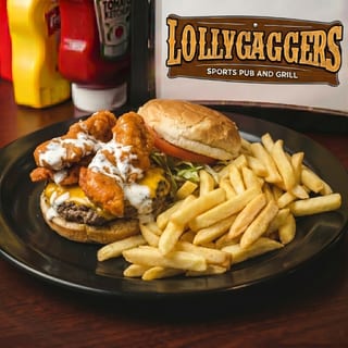 The Hungry Man Burger